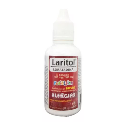 Laritol (Loratadina) Pediátrico Frasco Gotero con 30 mL