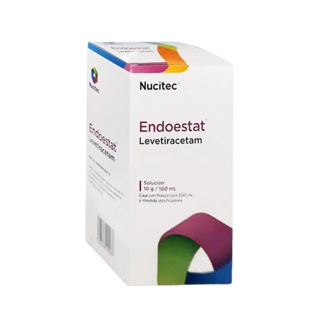 Endoestat Levetiracetam Solución 10 G/ 100 ml Frasco con 300 ml