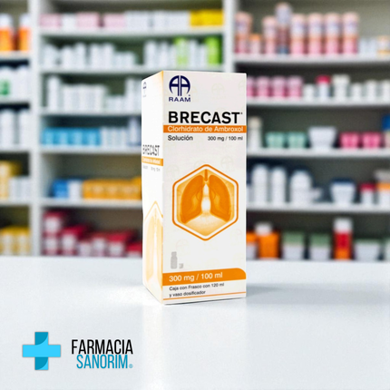 Clorhidrato de ambroxol 300 mg/100 ml Frasco 120 ml RAAM Laboratorios