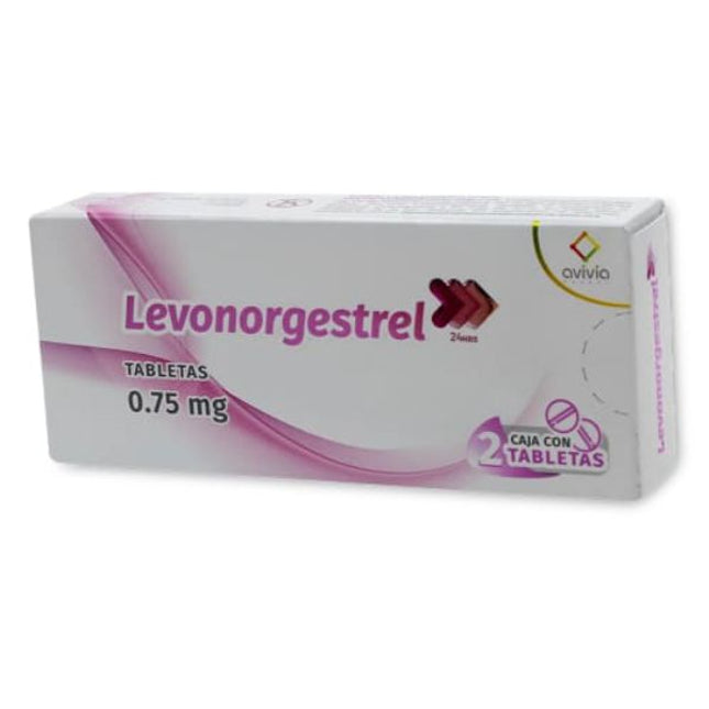 Levonorgestrel 0.75 mg Caja con 2 Tabletas