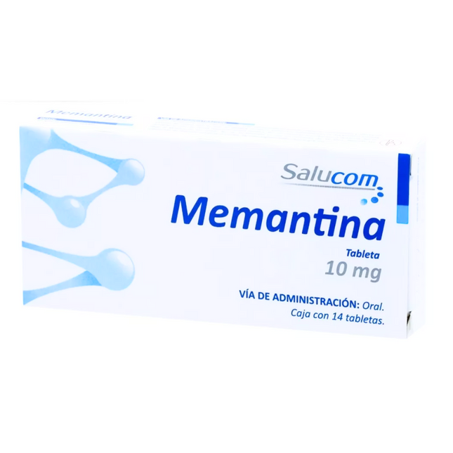 Memantina 10 mg Caja con 14 tabletas