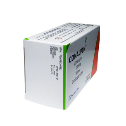 Conalpin Orodispensable (Mirtazapina) 30 mg Caja con 30 Tabletas