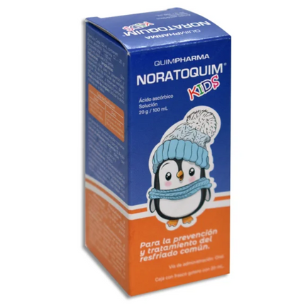 Noratoquim Kids (Acido Ascórbico) 20g/ 100 mL Frasco  con  20 mL de Solución
