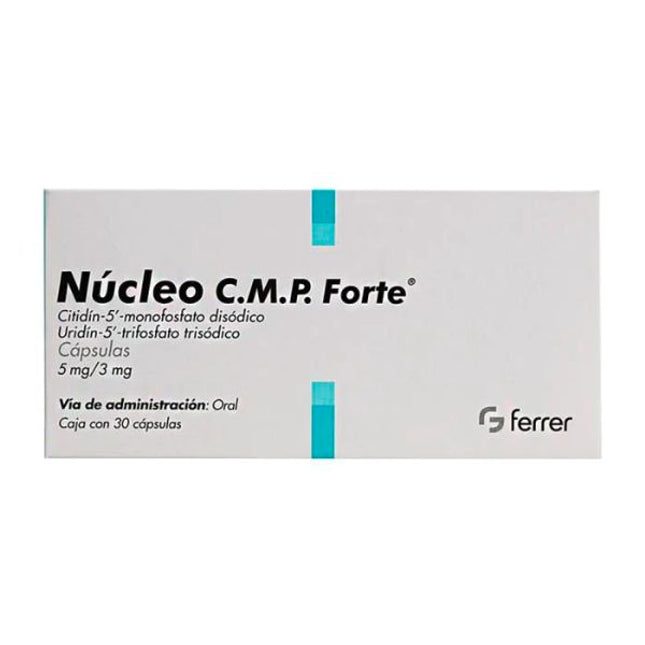 Núcleo CMP Forte 5 mg / 3 mg Caja con 30 Cápsulas