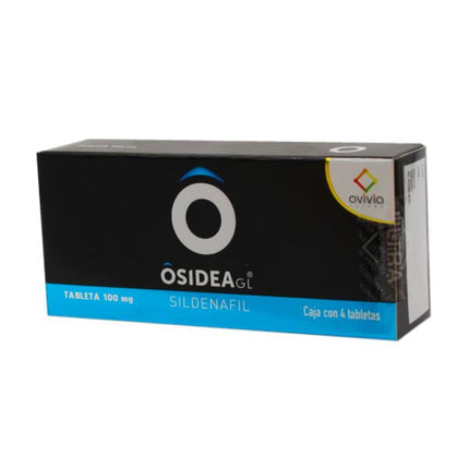 Osidea Gl (Sildenafil) 100 mg Caja con 4 Tabletas