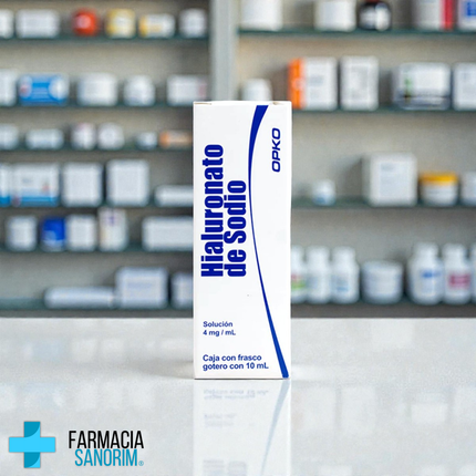 Hialuronato de Sodio 4mg/ml Oftalmico Gotero con 10ml Opko
