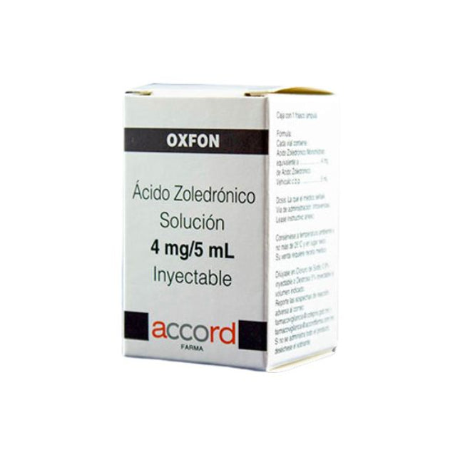 Oxfon (Ácido Zoledrónico) 4 mg / 5 ml Inyectable