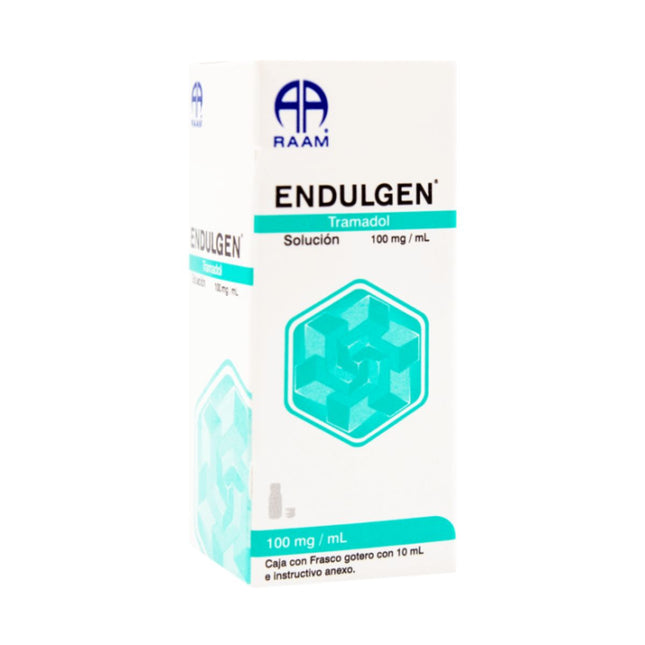 Endulgen Tramadol 10 g/100 mL  Solución Frasco Gotero 10 mL