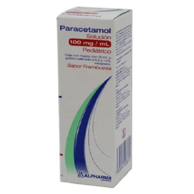 Paracetamol Solucion Gotas Pediatricas 100 mg/ml 15 ml