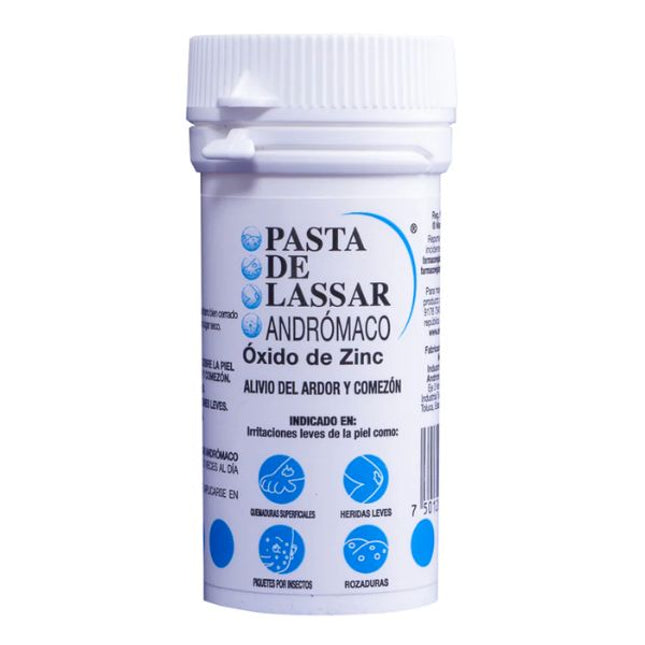 Pasta Lassar (Oxido de Zinc) Andromaco Tarro 60 gr