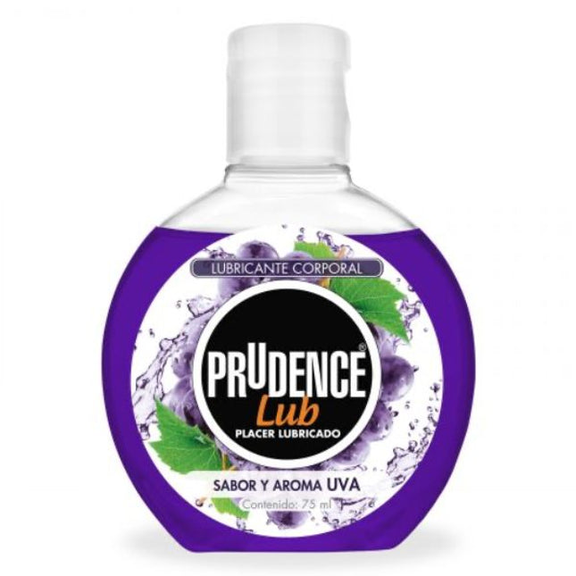 Prudence Lube Sabor y Aroma Uva 75 ml Lubricante Corporal