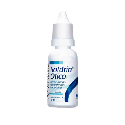 Hidrocortisona, Cloranfenicol y Benzocaína Frasco Gotero con 10 ml