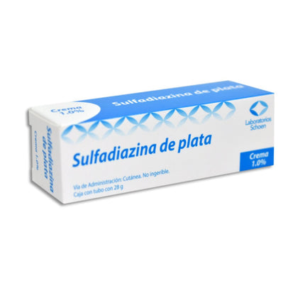 Sulfadiazina de Plata Crema 28 g