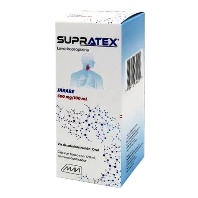 Supratex Levodropropizina 600 mg Jarabe 120 mL