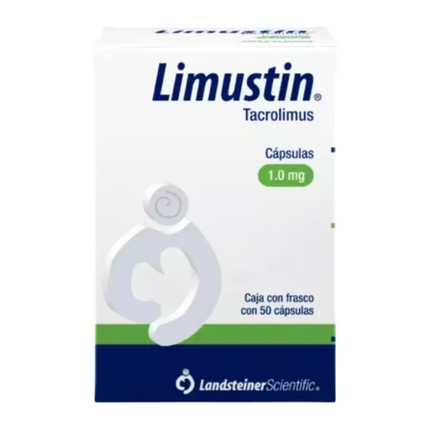 Limustin (Tacrolimus) 1.0 mg Caja con 50 Cápsulas