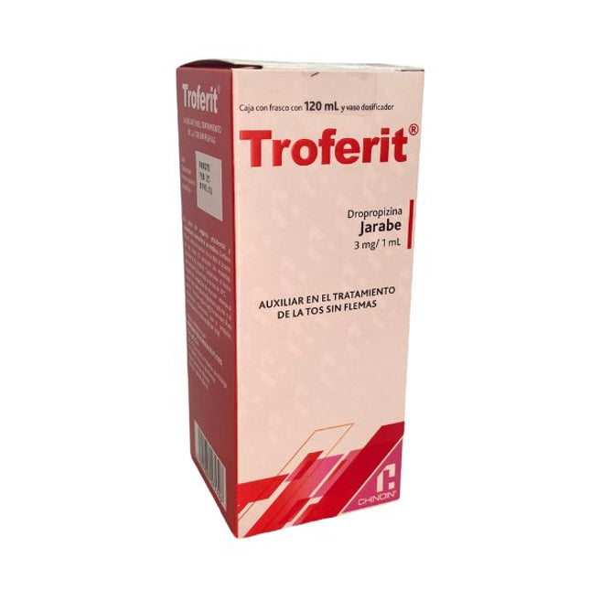 Troferit (Dropropizina) 3 mg /1 ml Frasco con 120 ml
