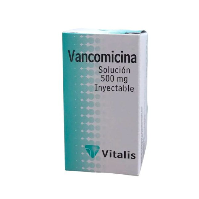 Vancomicina 500 mg Solución Inyectable