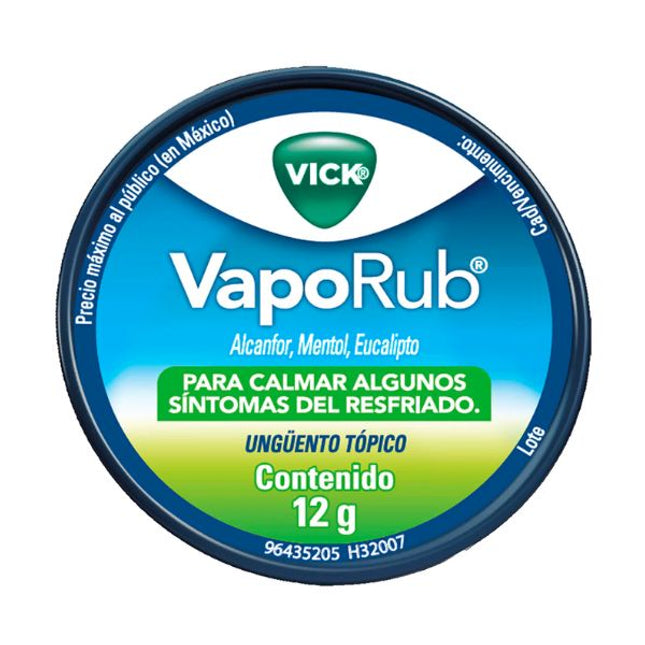 Vick Vaporub Ungüento Frasco con 12 g