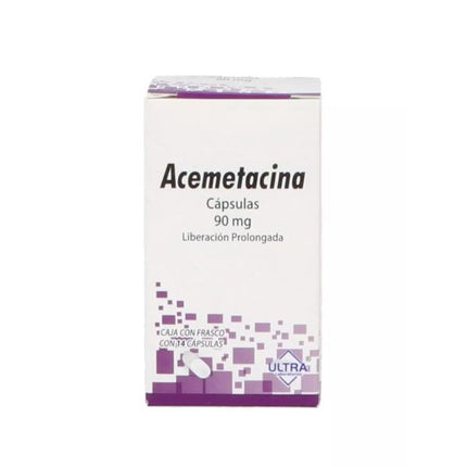 Acemetacina 90 mg Caja con 14 Cápsulas Ultra Laboratorios