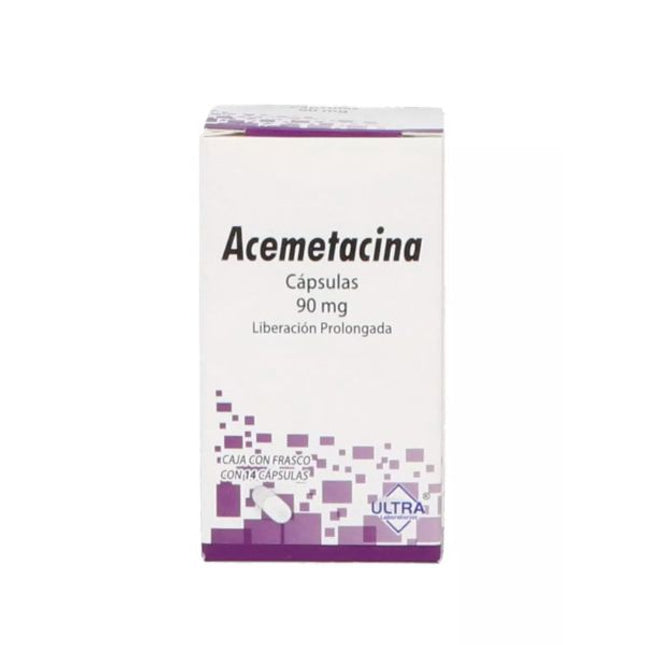 Acemetacina 90 mg Caja con 14 Cápsulas Ultra Laboratorios