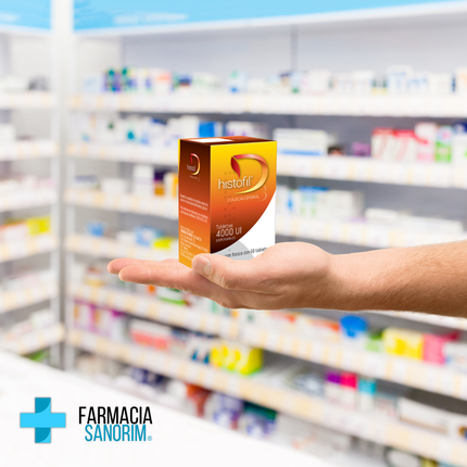 Histofil (Colecalciferol) 4000 UI Dispersable Fco. con 60 tabletas