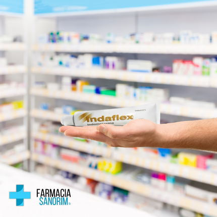 Indometacina Indaflex Crema 2.5% Tubo con 40g