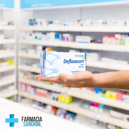 Deflazacort 30mg Caja con 30 Tabletas Salucom PiSA