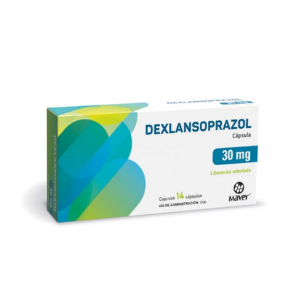 Dexlansoprazol 30 Mg Liberación Retardada Caja con 14 Cápsulas