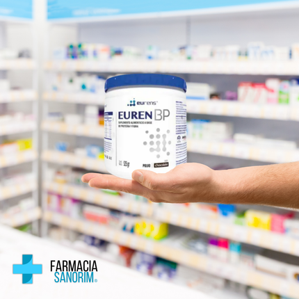 Euren BP Suplemento Alimenticio a base de Proteína y Fibra 525gr Sabor Chocolate RAAM