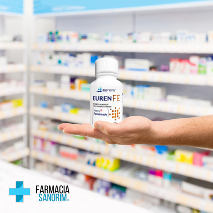 Euren FE Suplemento Alimenticio Hierro Liposomado Solución 500ml Sabor Frutos RAAM