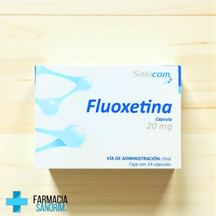 Fluoxetina 20 mg 14 Capsulas Salucom PiSA