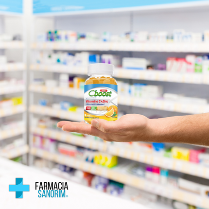 Cboost Vitamina C + Zinc Fco Frasco con 90 Gomitas