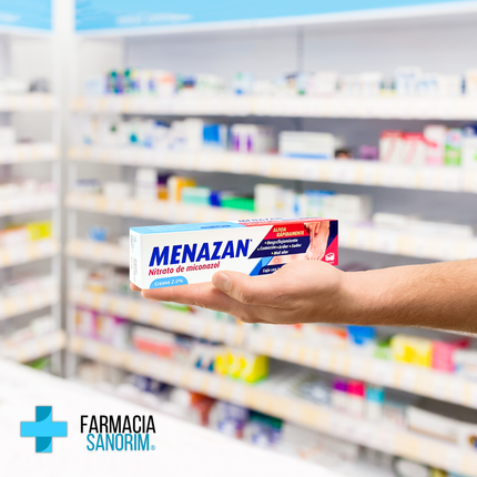 Nitrato de miconazol Menazan crema 2.0% tubo de 20g Biomep