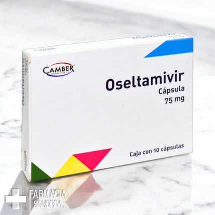Oseltamivir 75 Mg Caja Con 10 Cápsulas Camber Pharma