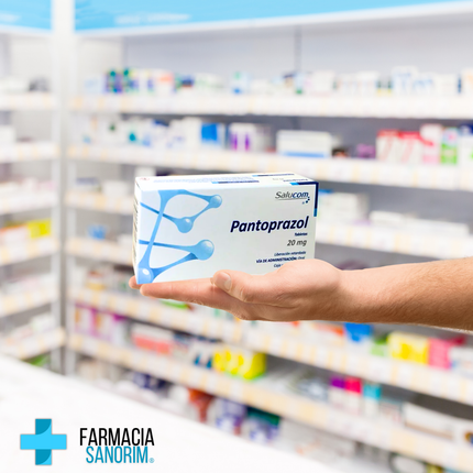 Pantoprazol 20 mg 14 Tabletas Salucom PiSA