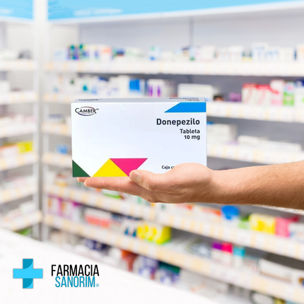 Donepezilo 10 mg Caja Con 28 Tabletas Laboratorios Camber