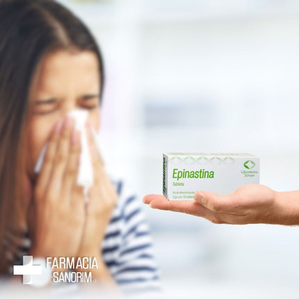 Epinastina 20 mg Caja con 10 Tabletas Laboratorios Schoen