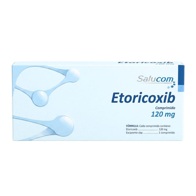 Etoricoxib 120 mg Caja con 7 Tabletas