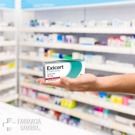 Exicort (Etoricoxib) 90 mg Caja con 28 Comprimidos