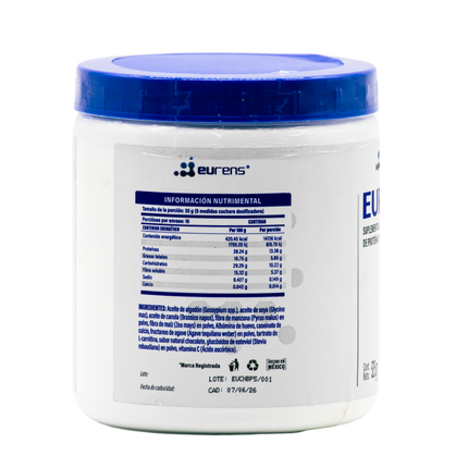 Euren BP Suplemento Alimenticio de Proteína y Fibra Sabor Vainilla 525 g – RAAM Laboratorios