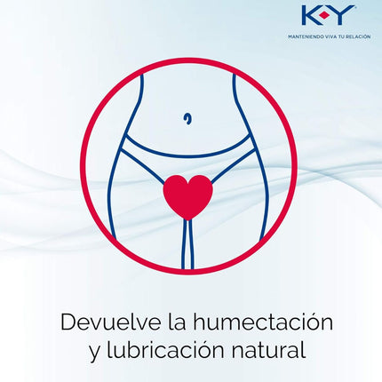 K-Y Gel Lubricante Intimo Caja con Tubo de 100 g