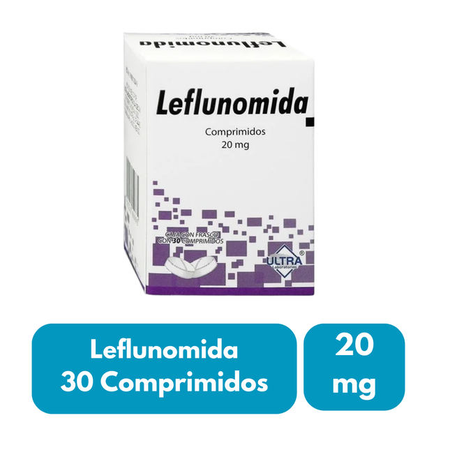 Leflunomida 20 mg 30 Comprimidos Ultra