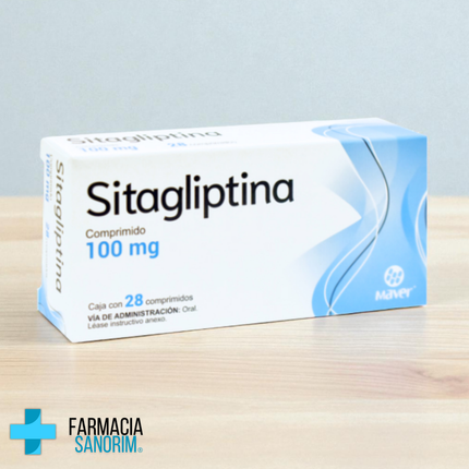 Sitaglitina 100 Mg 28 Comprimidos Maver Laboratorios