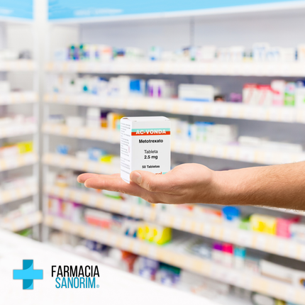 AC VONDA Metotrexato 2.5mg 50 Tabletas