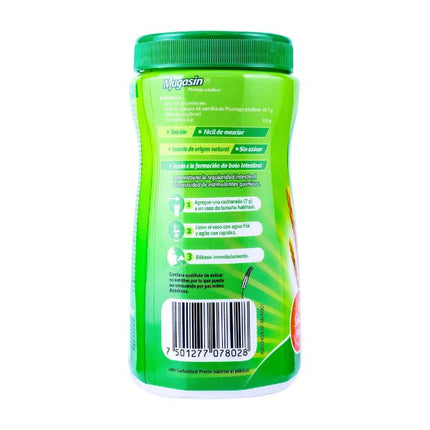 Mugasin (Psyllium Plantago) Sabor Lima-Limón Sin Azucar 230 g