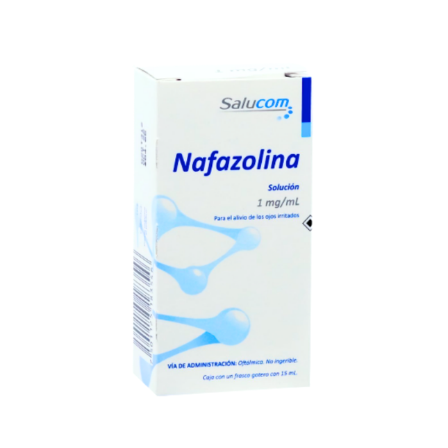 Nafazolina 1mg/ml Solucion Oftalmica Salucom
