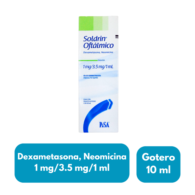 Dexametasona, Neomicina 1 Mg/3.5 Mg 1 Frasco Con 10 ml PiSA