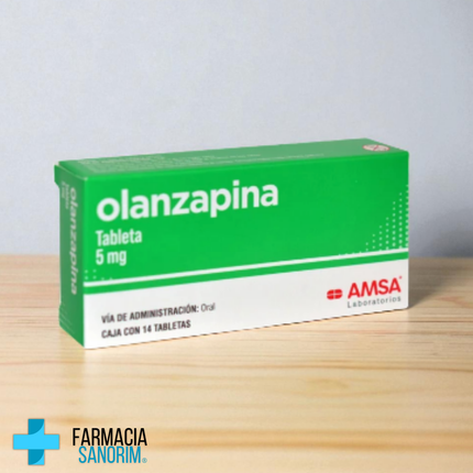 Olanzapina 5 Mg 14 Tabletas Amsa