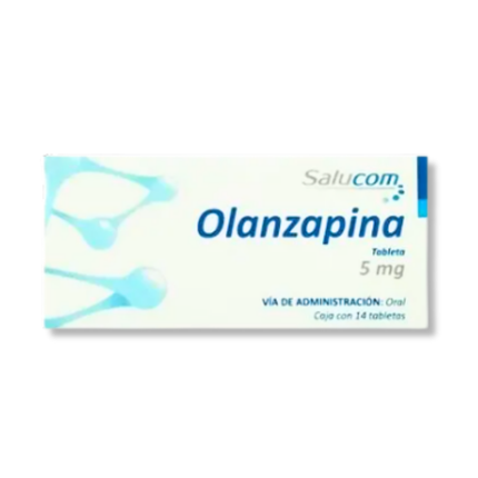 Olanzapina 5mg 14 Tabletas Salucom PiSA