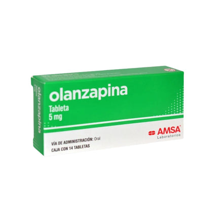 Olanzapina 5 Mg 14 Tabletas Amsa